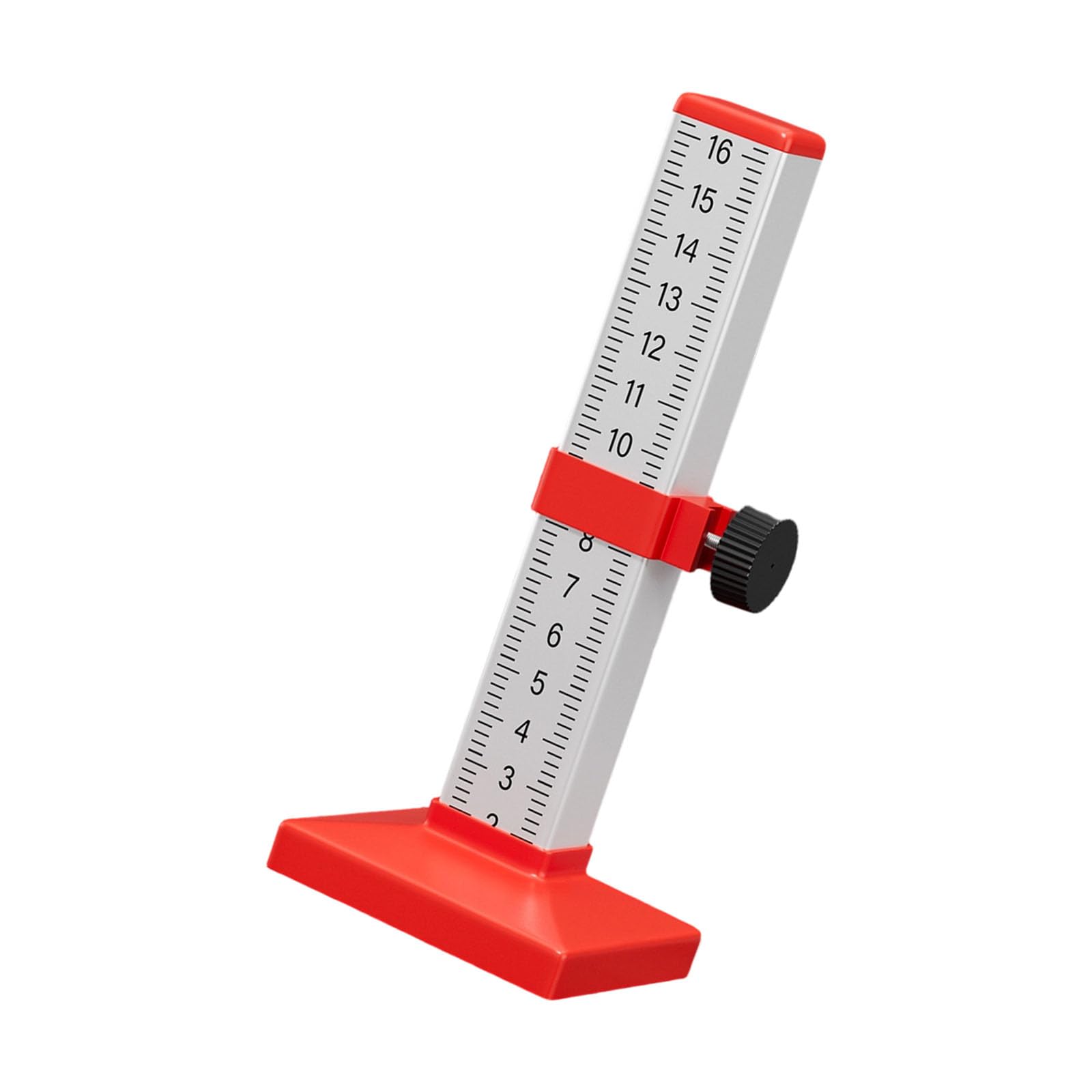 Aqvjd Red Height Ruler Strong Construction Leveling Instrument With Alloy Abs Design Ergonomic Leveling Tool For Accuracy Measurements Construction Measuring Instrument