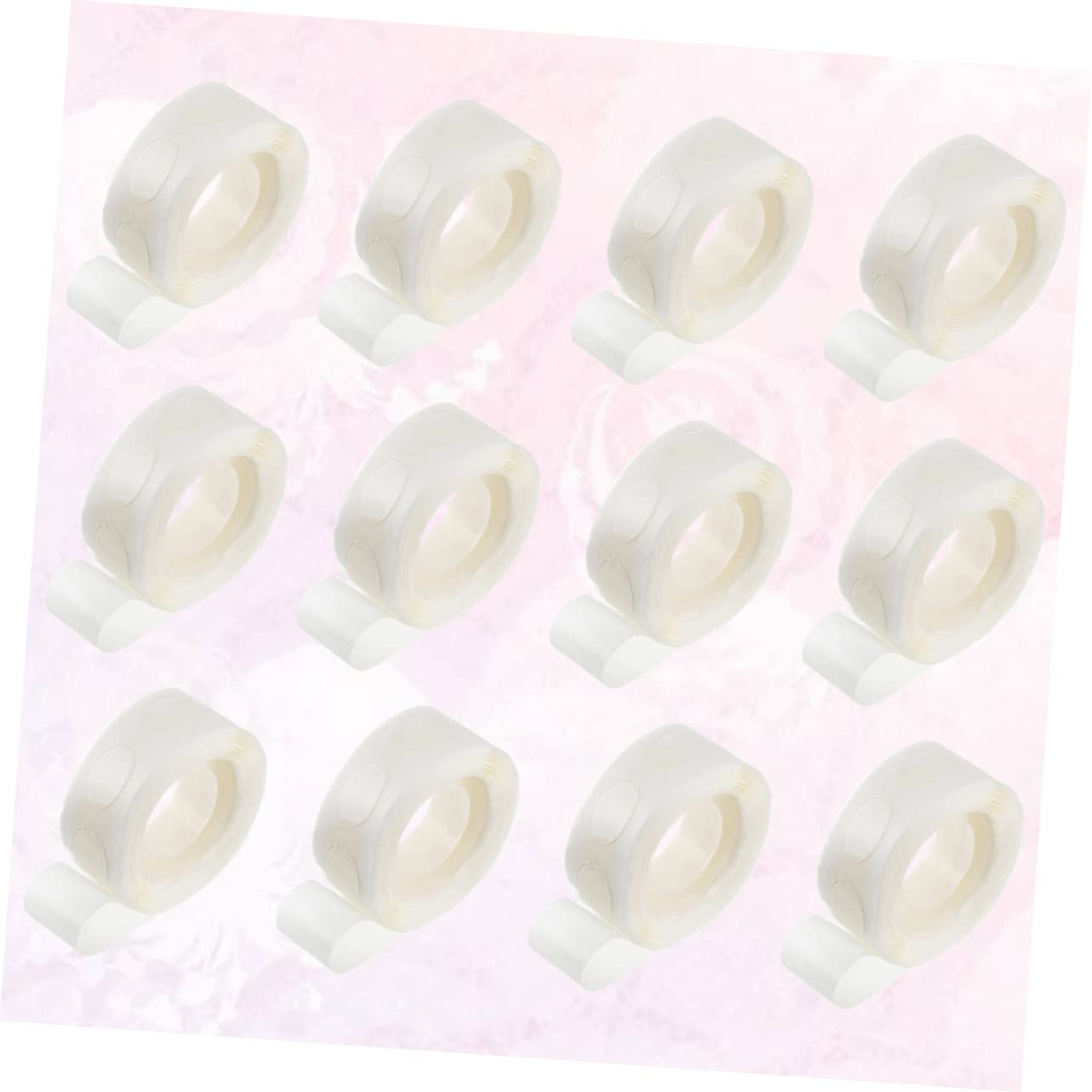 Operitacx 24rollos Cinta Adhesiva Doble Cara Transparente Puntos para Globos Removibles Rastro Decoraciones De Bodas y Manualidades Puntos Total
