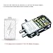 OWSOO Cerradura de Puerta, Cerradura sin Llave, Cerradura Invisible con 4 Control...