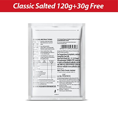 Image of Act II Instant Classic Salted Popcorn, 150g