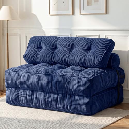 MAXYOYO Folding Sofa Bed, Foldable Chair Couch with Pillow