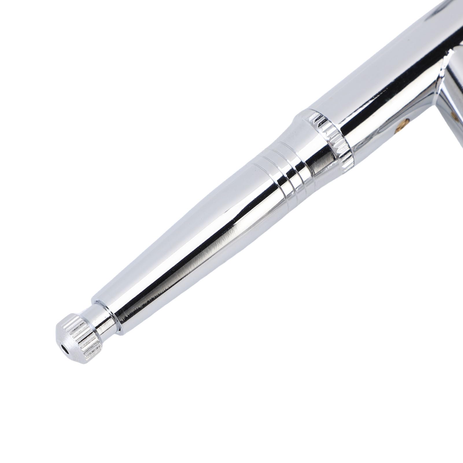Airbrush-Set, Fortschrittliche Doppelwirkung, Schwerkraftzufuhr, 0,3 Mm Düse für Künstlerbedarf, Malen, Zeichnen, für Anfänger und Profis, Aluminium und Kupfer