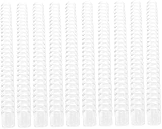 Ciieeo 10 Peças Alça De Metal Adesivo De Metal Plástico Adesivo Pasta De Plástico Pasta De Plástico A4 Pasta De Folhas Soltas Pasta De Arquivo De Plástico Pasta De Arquivo Pasta De