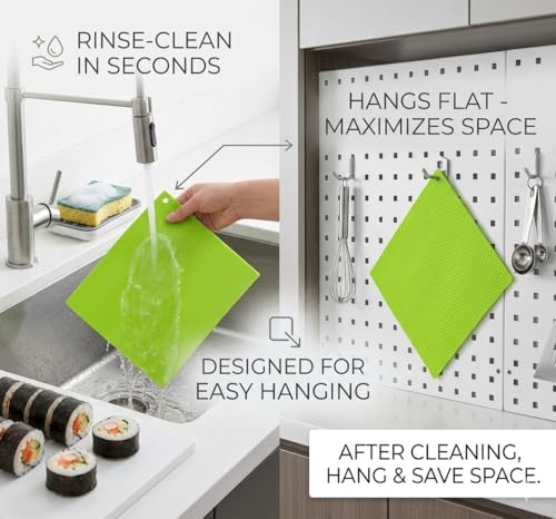 shofilt Premium-Silikon-Sushi-Set – Rollmatte für Anfänger und Kinder, 21,6 x 20,8 cm 5