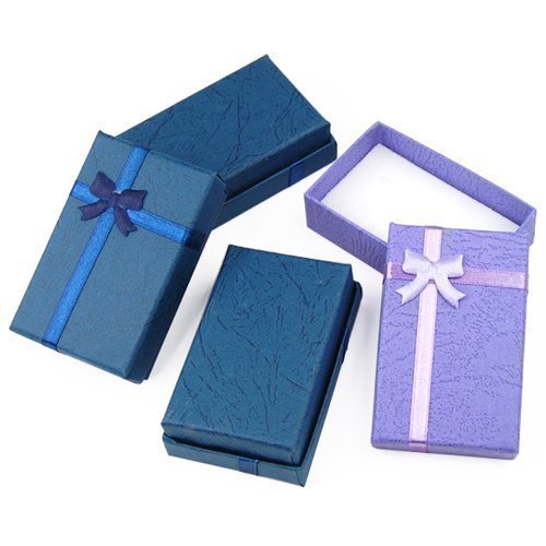 Cajas de cartón de 12 x o cama de matrimonio Accessotech para regalos joyas pulsera pendiente para el lámpara de techo Cover