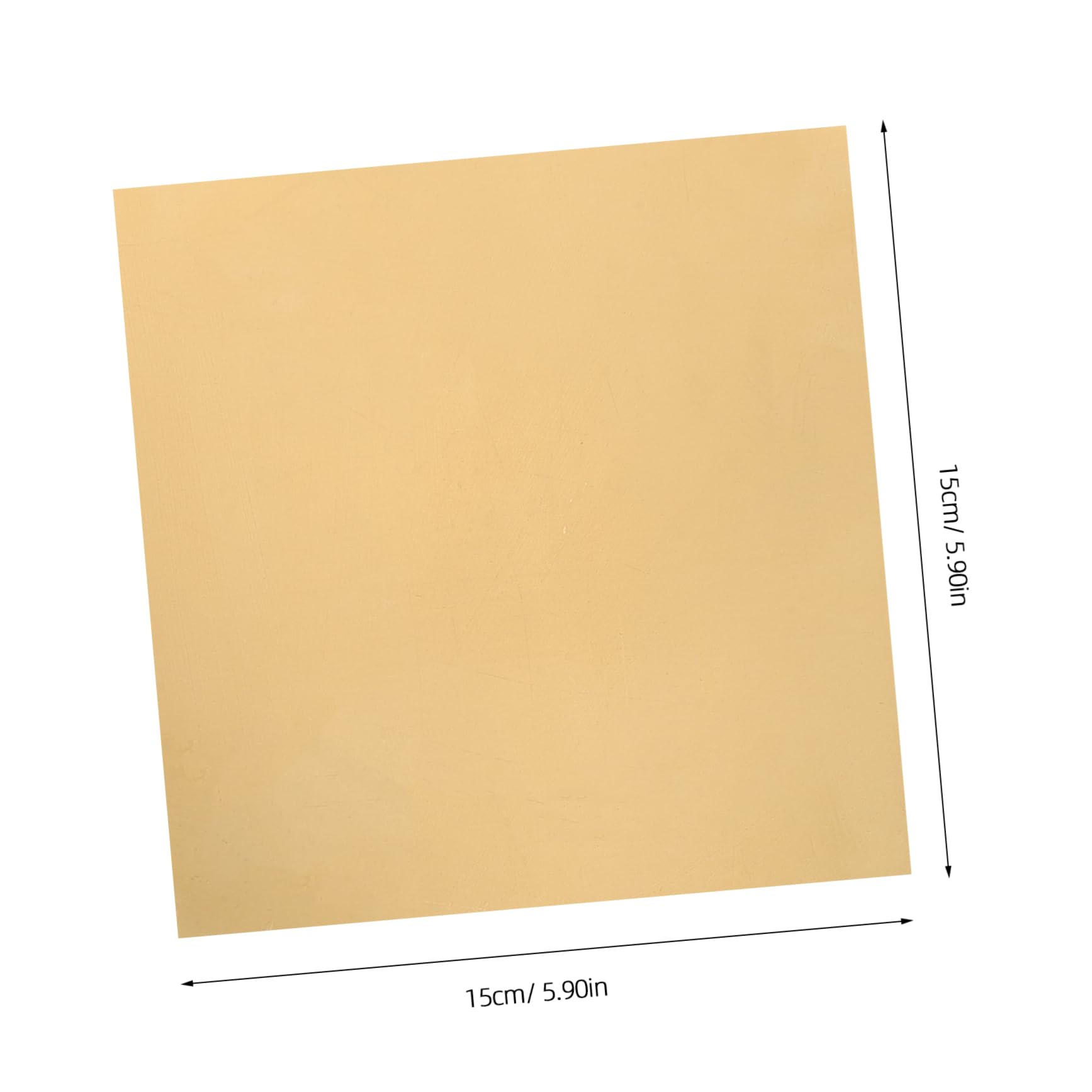 FUNOMOCYA DIY Kit 2pcs H62 Brass Sheets Metal Plate for Craft Engraving Embossing Jewelry