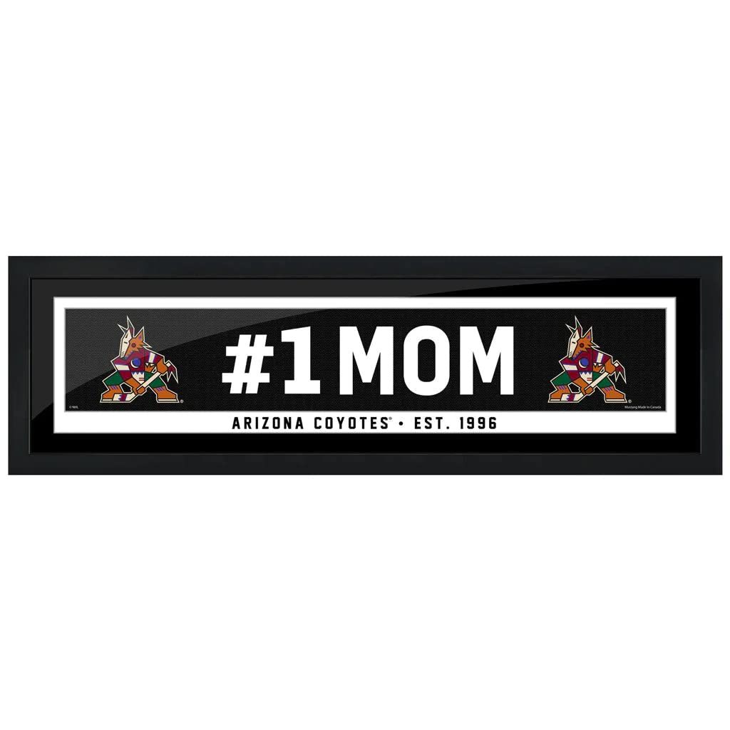 Arizona Coyotes #1 Mom 6x22 Frame