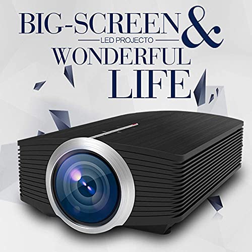 Image of BIGASUO Mini Laptop Projector YG500 Portable Projector Outdoor Movie Projector Video Projector for Home Theater Movie Projector with HDMI /USB /Audio /AV for iOS /Android /Windows /PS5 /computer (BGP36)