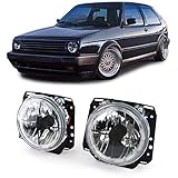 Neu und original verpackt Carparts-Online 12864 Klarglas Angel Eyes Scheinwerfer mit Fadenkreuz