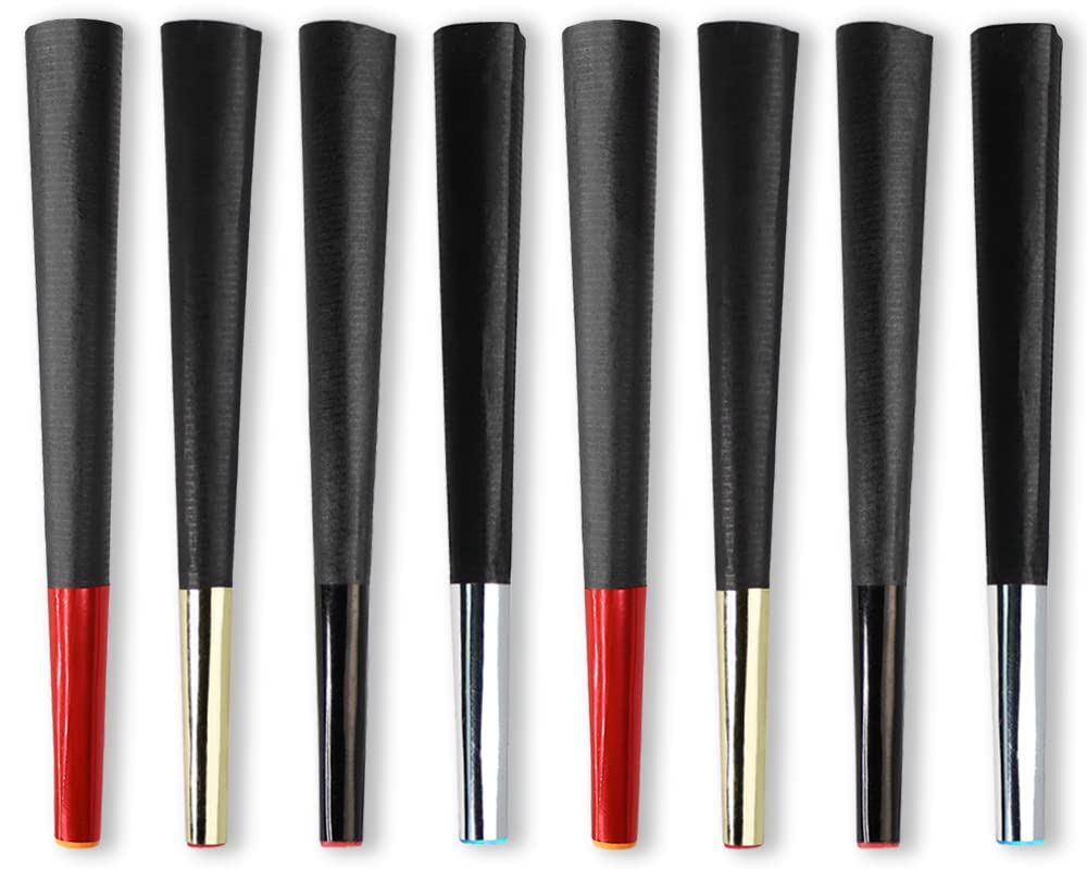 Elephant Rolling PapersMidnight Toker, Pre-Rolled Cones 8 Pack, Black