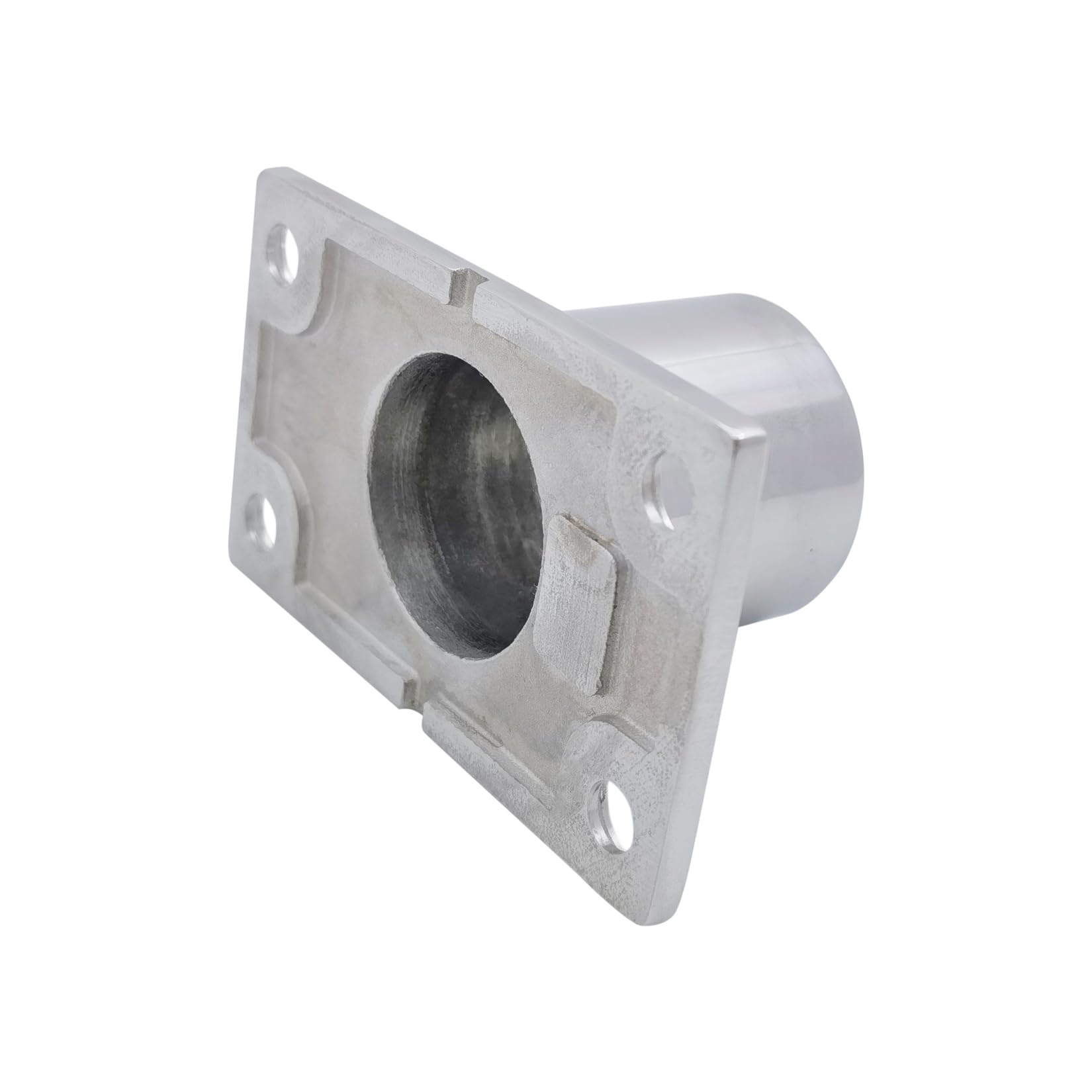 RANYUSS 316 Stainless Steel Boat Hand Rail Fitting - 60/90 Degree, 1-1/4" Rectangular Base - View #3