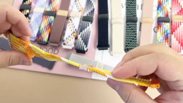 Correa de nylon trenzado 20mm para reloj miniatura 7
