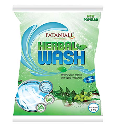 Patanjali Herbal Wash Detergent Powder - 500 gram (B07JVB948Y) Amazon Price History, Amazon Price Tracker