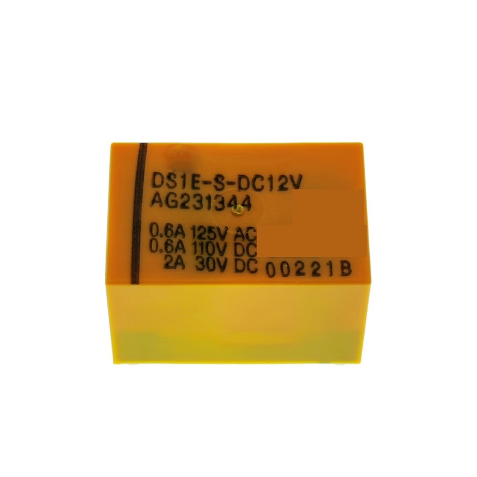 GVBAEPIEO 10Pcs Relay DS1E-S-DC12V DS1E-S DS1E 12V 12VDC DIP5 5V 24V(12v)