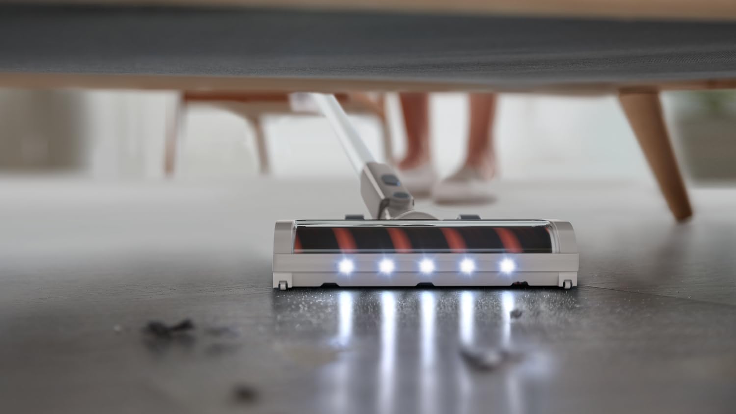 PHILIPS XC2011/01 PowerCyclone 7 - Kabelloser Stielstaubsauger - Bis zu 40 Minuten Akkulaufzeit
