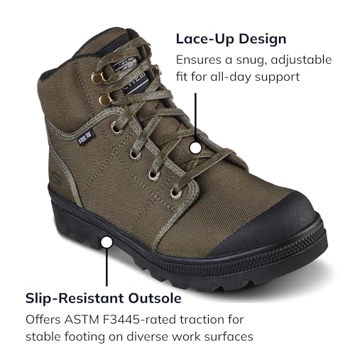 Skechers Women's Work, Olive, 9