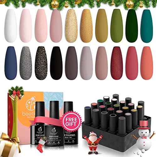 Best Black Glitter Gel Nails