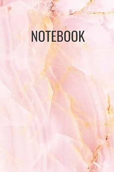 Notebook Pink Marble Notebook-College Ruled 150 pages- 6x9