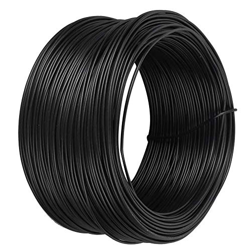 Fil de fer galvanisé 100M multi-fonction jardin plante attache de fil de calibre 24 AWG sans bavure Flexible pour artisanat fabrication de bijoux perles florales - Image 6