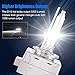 5DV 009 000-00 Xenon HID Ballast Headlight Control Unit W/Igniter and D1S Bulb Replacement for 2007-2014 Cadillac Escalade, 2006-2009 BMW E60, Town Country, Mercedes-Benz, Lincoln, Saab