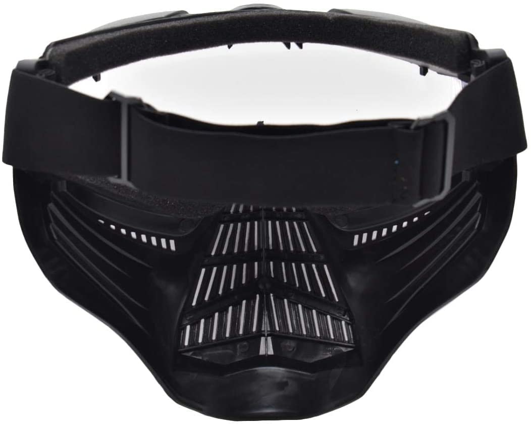 Casco Protector táctico Airsoft de Cara Completa con máscara de Gafas, se Aplica al Juego de Supervivencia CS Paintball Role-Playing