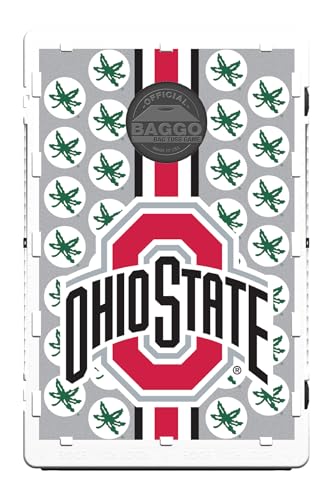 Ohio State Buckeyes Fanatic Baggo 2x3 Bean Bag Toss Portable Cornhole Game4