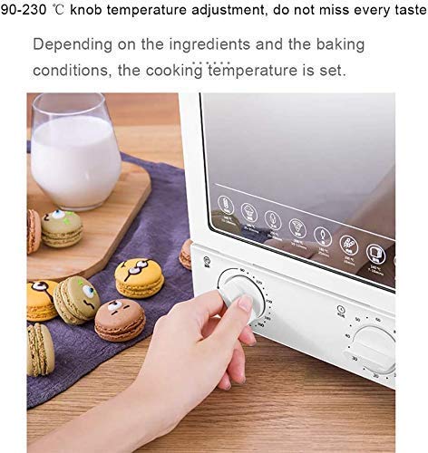 Huishoudelijke Verticale Multifunctionele Mini Oven Elektrische Desktop Oven Temperatuur Aanpassing Bespaart Ruimte 12L Mini Ovens Every Family - Afbeelding 8