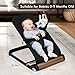 Baby Bouncer Chair - Comfortable Support for Your Little One's Blissful Moments (Normal, Black)