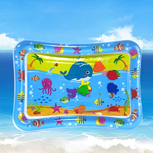 Ruspela Baby Water Play Mat Baby Buik Tijd Marine Leven Opblaasbare Water Mat Speelgoed Fun Play Center Water Play Mat - Image 8