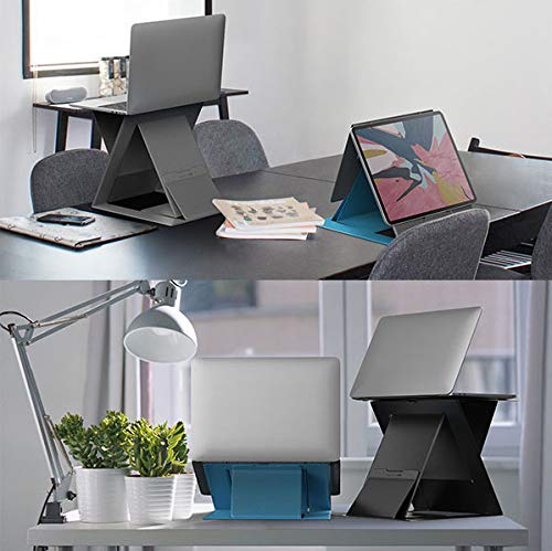 角度の調整は4段階で、高さ25㎝のスタンディングモードは、立ち姿勢でのPC作業にちょうど良い快適な高さ。スタンディングモードだけでなく、25度、45度、60度と簡単に変えられ、着席作業からスタンディングワークへの切り替えもスムーズにできます。