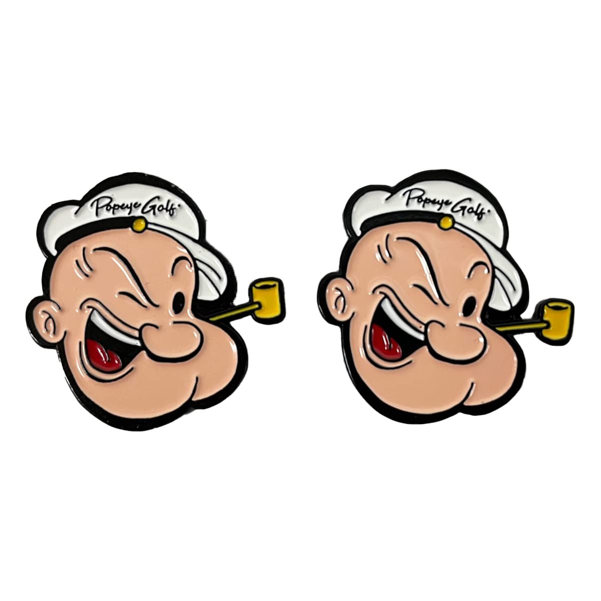 Amazon | ポパイゴルフメタルゴルフボールマーカー 2個 | POPEYE
