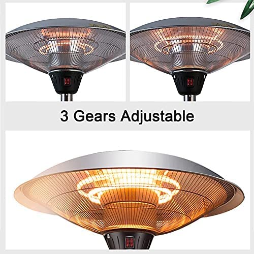 2x Lampadina Alogena 400W 208mm Per Riscaldatore - Connettore A Vanga - Elpine 31356c