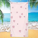 【Diseño Atractivos】Con tecnología de impresión digital, toallas de playa un diseño único y llamativo. Impresión a una cara de alta calidad, sin decoloración. Lavable a máquina, nuestra toalla de baño es adecuada para la secadora. No utilice lejía, suavizantes ni plancha.