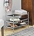 Whitmor 3 Tier Closet Storage Shelves - Shoe Rack and Home Organizer