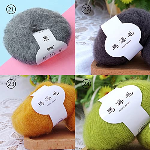 Fil Mohair Extra Doux Et Chaud En Laine Pour Bébé, Crochet Pour