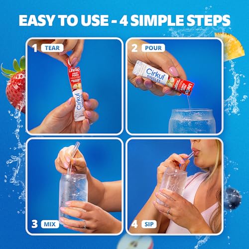 Image of Cirkul LifeSip 24-Pack Liquid Sticks. No Sugar, 0 Cal, No Powder, No Clumps