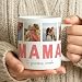 Imagen de Cristal Plaque Taza Personalizada Mamá con Foto y Texto
