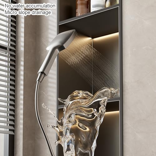 Niche de douche étanche en acier inoxydable design moderne durable - 5
