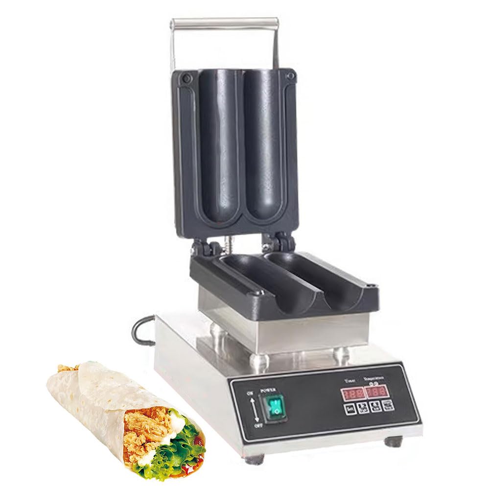 Antihaftbeschichtete Eierrollen-Waffeltütenmaschine, kommerzielle Eierrollenmaschine, Frühstücksmaschine für Küchenbackwerkzeuge