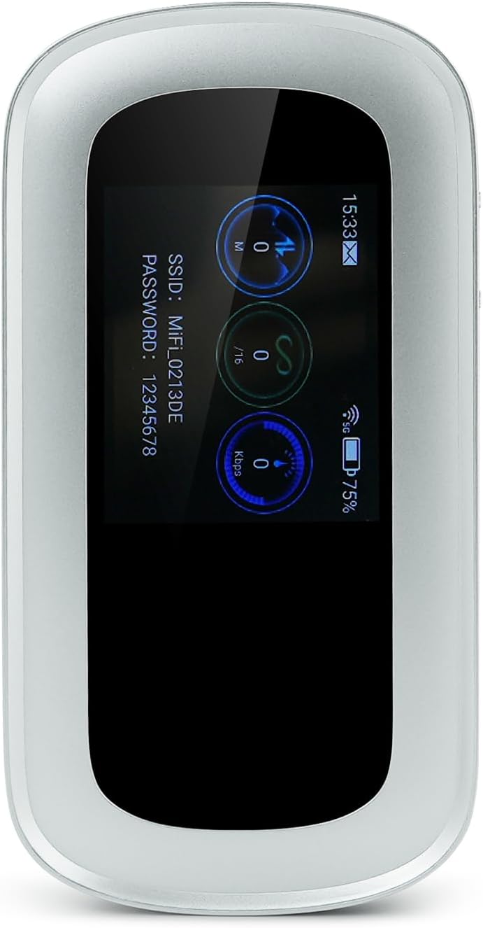 Portable 5G LTE WiFi Pocket Hotspot Router 5G Mifis Pokefi Fast Charge Wifi5 4400mAh
