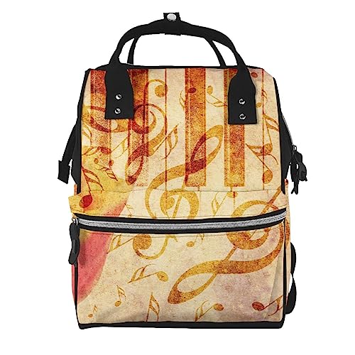 Sac à dos école vintage tulipe multicolore idéal pour les sorties en ville