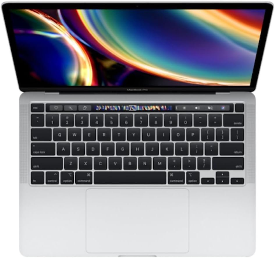 Apple 2020 Apple MacBook Pro with 2.3GHz Intel Core i7, 13.3-inch, 16GB RAM, 1TB SSD Storage, QWERTZ English Silver (Renewed)