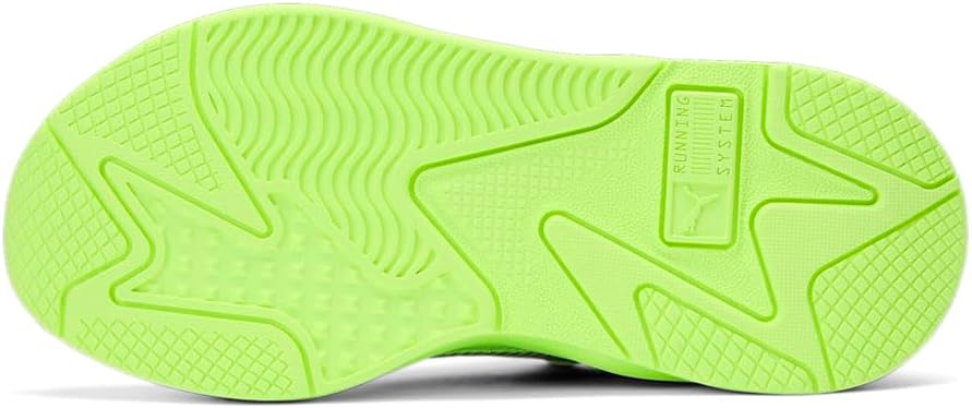 PUMA Womens Rs-X Vibes Striped Logo Lace Up Sneakers Shoes Casual - Yellow