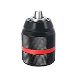 M18 Keyless Drill Chuck, 1/2-20 UNF Mount, 13mm Self-Tightening Chuck Adapter, Compatible with Drill Drivers, Power Tools, and Rotary Tools for Woodworking and DIY Projects