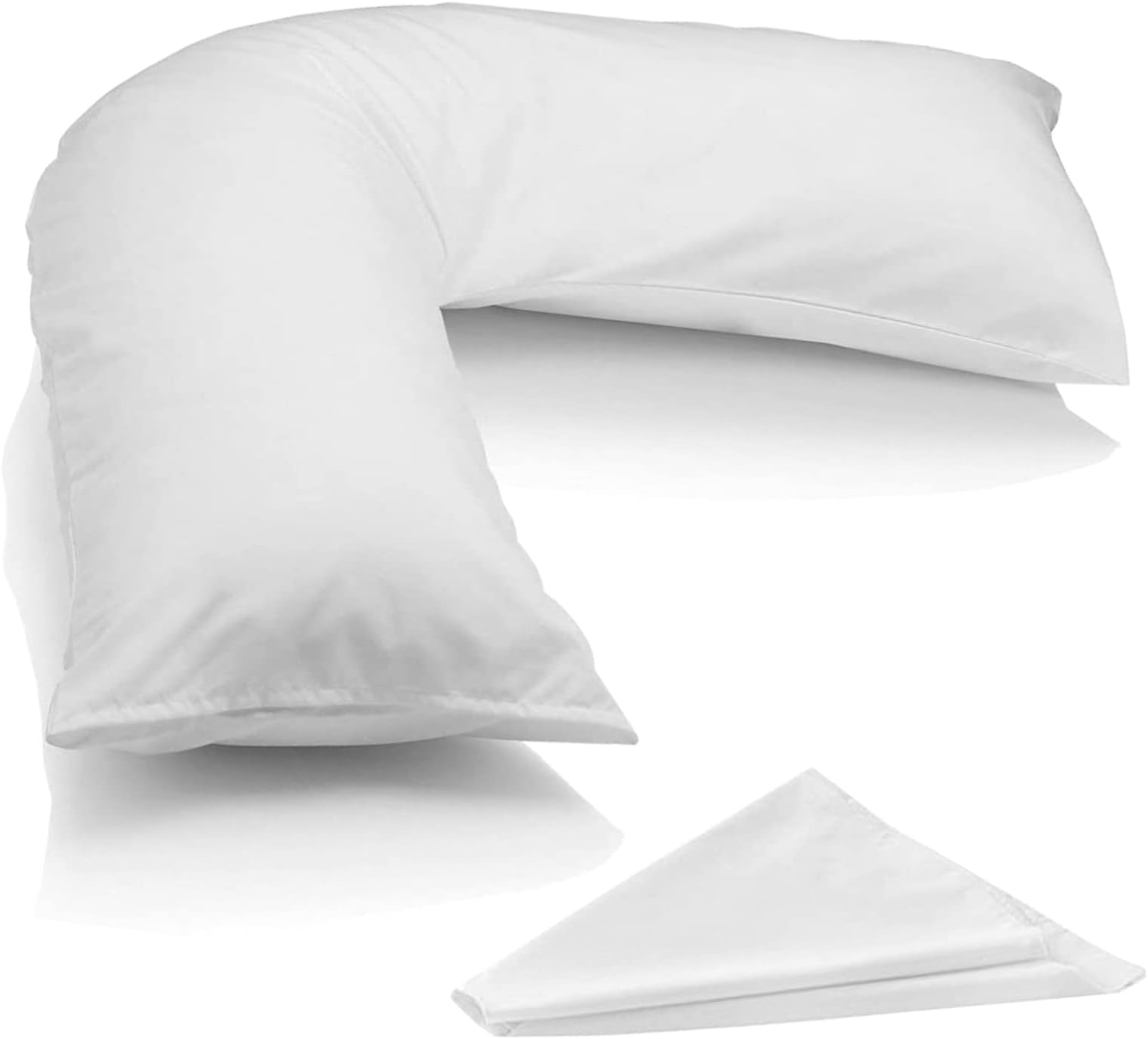 AR Textile Luxury BAMBOO V Shape Pillow With Removable & Breathable