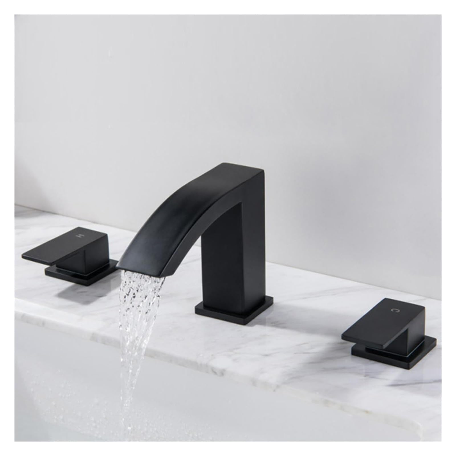 Robinet de lavabo en acier inoxydable pour salle de bains