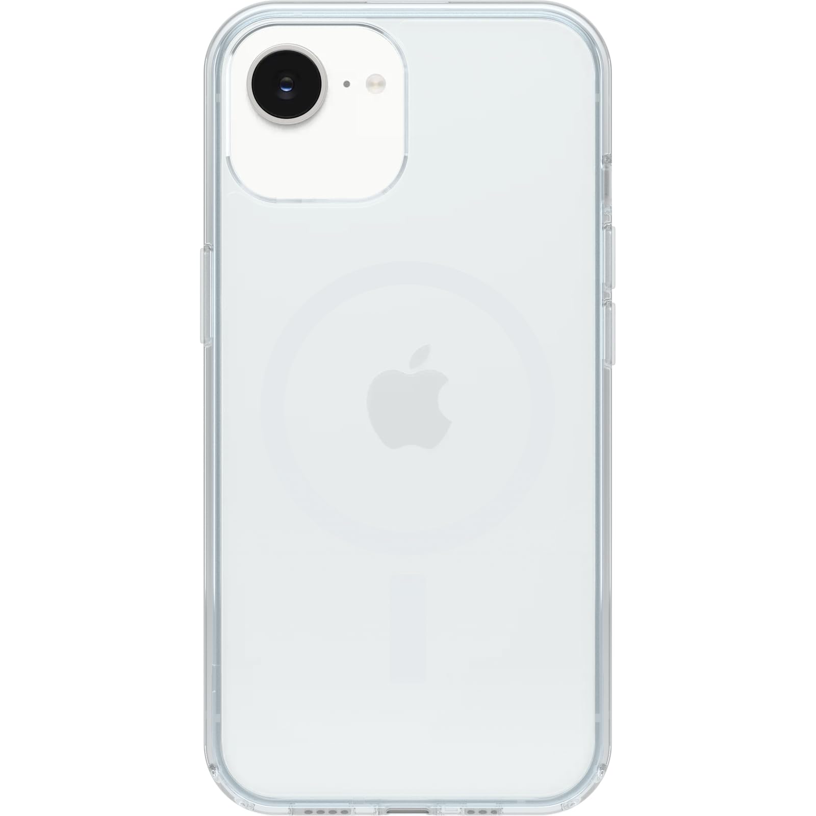OtterBox Symmetry Seires Clear MagSafe Cover per iPhone 17e, 16e, 15, 14, 13, resistente a shock e cadute fino; sottile, testata 3x norme MIL-STD 810G, Trasparente