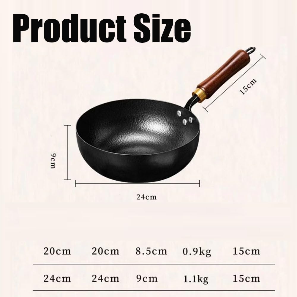 Amazon.com: Japanese Iron Pan, 2025 Upgrade Uncoated Healthy Pot