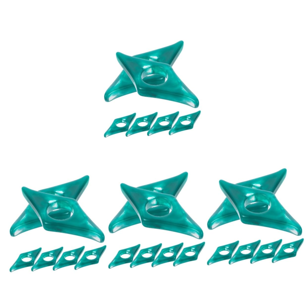 SHINEOFI 24 Piezas de Resina para Libros sujeta Libros sujetalibros Porta Libros portatil titulares de página para la Lectura estantería Estuches para Libros Suministro de página