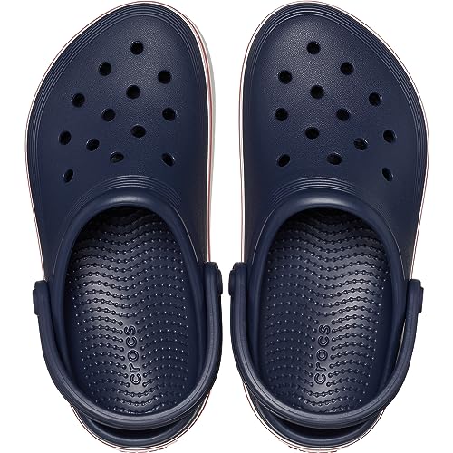 Crocs Tamanco infantil unissex, Azul-marinho/Pimenta, 26